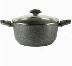 Plastor Trading Cratita cu capac, diametru 24 cm, Mineralia Induction