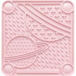 PetDreamHouse Paw Planet világos rózsaszín nyalószőnyeg 23x22cm