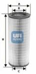 UFI légszűrő UFI 27.601. 00 (27.601.00)