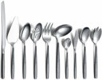 Berglander Set tacamuri Berglander, 10 piese, 18/0 inox, Argintiu/Negru (CTAHS10) Tacam