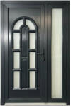  Parma antracit színű műanyag bejárati ajtó nyitható oldallal (pp283) - pepita - 234 900 Ft