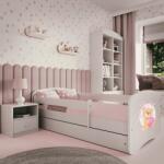 Kocot Kids Babydreams Ifjúsági ágy ágyneműtartóval - Maci pillang (LBD_BM_MMO) - pepita - 74 490 Ft