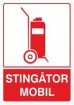  Indicator Stingator mobil, 105x148mm IIA6SM