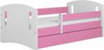 Kocot Kids Classic 2 Ifjúsági ágy ágyneműtartóval - rózsaszín - Tö (LC2_RO_) - pepita - 92 900 Ft