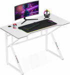 Huzaro Gamer asztal íróasztal 1.6 Fehér (HZ-HERO-16-WHITE) - pepita