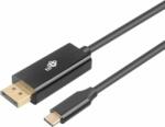 TB Print USB-C - DisplayPort Kábel 2m - Fekete (AKTBXVDUSBCDP2B)