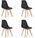 Mercaton Konyhai/nappali székek, 4 db-os készlet, Mercaton, Kito, PP, fa, (MCTART-3694_1S)