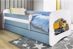 Kocot Kids Babydreams Ifjúsági ágy ágyneműtartóval és matraccal - (LBD_M_CIE) - pepita - 87 290 Ft