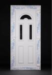  Temze 3 műanyag Bejárati ajtó 98x208cm - fehér (pepita-1292317) - pepita - 156 900 Ft