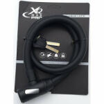  kerékpárzár kábel 1, 2x80cm xqmax pro - fekete (com5902431057606)