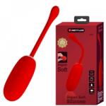 Pretty Love Ou Vibrator Julius, 12 Moduri Vibratii, Silicon, USB, Rosu - erotic24