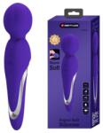 Pretty Love Vibrator Masaj Walter, 7 Moduri Vibratii & 5 Intensitati, Silicon, USB, Violet, 21.6 cm Vibrator
