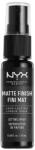 NYX Professional Makeup Machiaj Ten Mini Setting Spray Matte Finish Fixare 18 ml