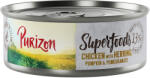 Purizon Purizon 22 + 2 gratis! 24 x 70/85 g Hrană umedă pisici - Pui cu hering, dovleac și rodie (24 70 g)