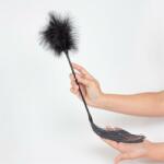 Secret Play Feather Tickler & Whip Black