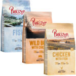 Purizon Purizon Preț special! 3 x 2, 5 kg Hrană uscată pisici - Adult: Mistreț cu pui Pește (3 kg)