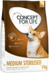 Concept for Life Concept for Life 10% reducere! 1 kg /1, 5 hrană uscată câini - Medium Sterilised,