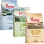 Purizon Purizon Preț special! 3 x 2, 5 kg Hrană uscată pisici - Adult: Pește Pui cu Miel (3 kg)