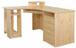 Etsberger Vanessa fenyő sarok íróasztal nagy (balos) (10109020101010012923)