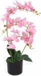 vidaXL műorchidea virágcseréppel 65 cm rózsaszín (244424)