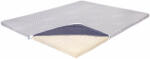 Ortopedicus Topper ortopéd matrac 170x200 - latex 5, 5 cm, ezüst ion huzat