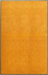 vidaXL narancssárga kimosható lábtörlő 120 x 180 cm (323456) - pepita