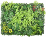 Naimeed Company Műnövényekből készült zöld panel, Naimeed D4979, 60x40cm (D4979-PanouArtificial)