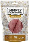Simply from Nature Meat Strips Húscsíkok marhahússal és nigellával kutyáknak 80 g