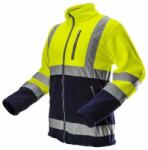NEO TOOLS láthatósági munkavédelmi kabát, polár, sárga, XXL / 58 méret (ART-81-740-XXL)