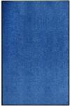 vidaXL kék kimosható lábtörlő 120 x 180 cm (323444) - pepita