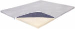  Topper ortopéd matrac 90x200 - latex 5, 5 cm, ezüst ion tasak