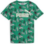 PUMA Gyerek funkcionális rövid ujjú pólók Puma ESS+ MID 90S AOP TEE K zöld 679239-86 - 152 cm
