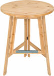 TecTake Könyöklő összecsukható bárasztal tömör fából 79x110cm (3296114)