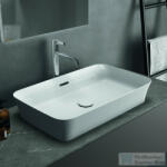 Ideal Standard IPALYSS 65x39, 5 cm-es pultra ültethető mosdó leeresztő nélkül, fehér E188701 (E188701)