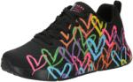 Skechers Rövid szárú sportcipők 'UNO LITE' fekete, Méret 39
