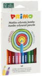 Primo Színes ceruza PRIMO jumbo hatszögletű 12 db/készlet (510MAXI12E) - papir-bolt