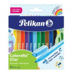 Herlitz Colorella Star C302-es filctoll, 12 szín (kék) (H_2024_00822305)