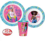  Barbie étkészlet, micro műanyag szett (STF11144)