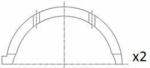 FAI AutoParts Saiba distantier, arbore cotit FAI AutoParts BT3000-STD (BT3000-STD)
