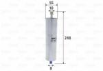 VALEO filtru combustibil VALEO 587088 (587088) - automobilus
