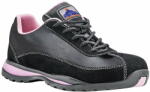 Portwest Pantofi de protectie de dama cu bombeu metalic, talpa antiderapanta - Portwest Steelite S1P - roz, 42 (FW39BPR42)