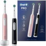 Oral-B Pro Series 1 Duo Pack set Black handle and a Pink handle