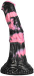 Bad Horse Szilikon lószerszám dildó - 18cm (fekete-pink) (3662811527649)