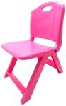 ABS Összecsukható gyerekszék 45cm, rózsaszín, ülőfelület 45/25cm (i1097)