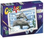 Ravensburger 235278 CreArt Boldog delfinek