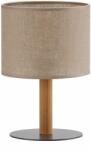 TK Lighting Deva Nature veioză 1x15 W negru-gri-lemn-bej 5192 (5192)