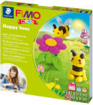 FIMO FIMO Kids Form & Play Égethető gyurma készlet 4x42g - Méhecskék (803427LY)