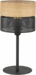 TK Lighting Nicol veioză 1x15 W negru-lemn 5124 (5124)
