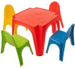 Starplast Műanyag gyerek asztal 4 székkel (52-900) - xtrashop