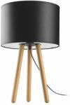 TK Lighting Tokyo veioză 1x15 W negru-lemn 5293 (5293)